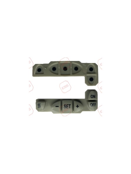 Xarios/Zephyr Cab Command Rubber Keypad